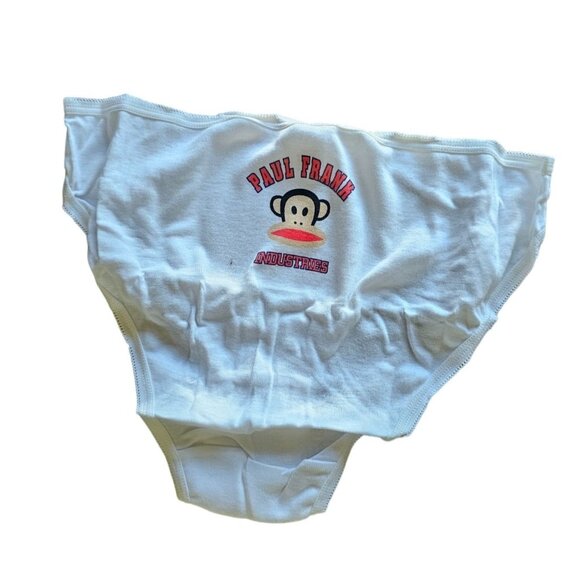 Vintage Paul Frank Womens Underwear Set, Julius the Monkey, Briefs, White, XS - Picture 7 of 11